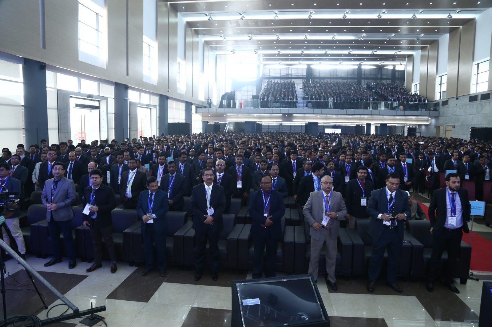 Grand auditorium at annual conference